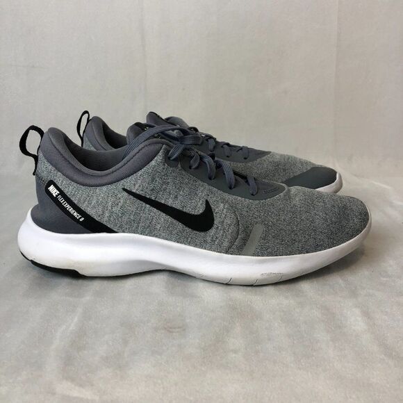 Nike Mens Flex Experience Rn 8 AJ5900-012 Gray Running Shoes Sneakers Size 7.5 - Picture 5 of 8